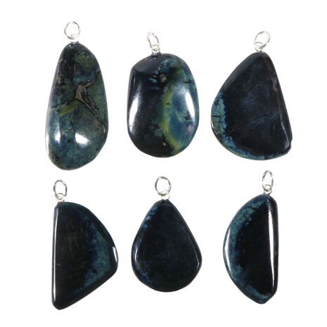 Vivianiet hanger met zilveren oogje