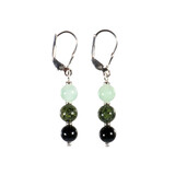 Zilveren oorbellen sterrenbeeld weegschaal 6 mm