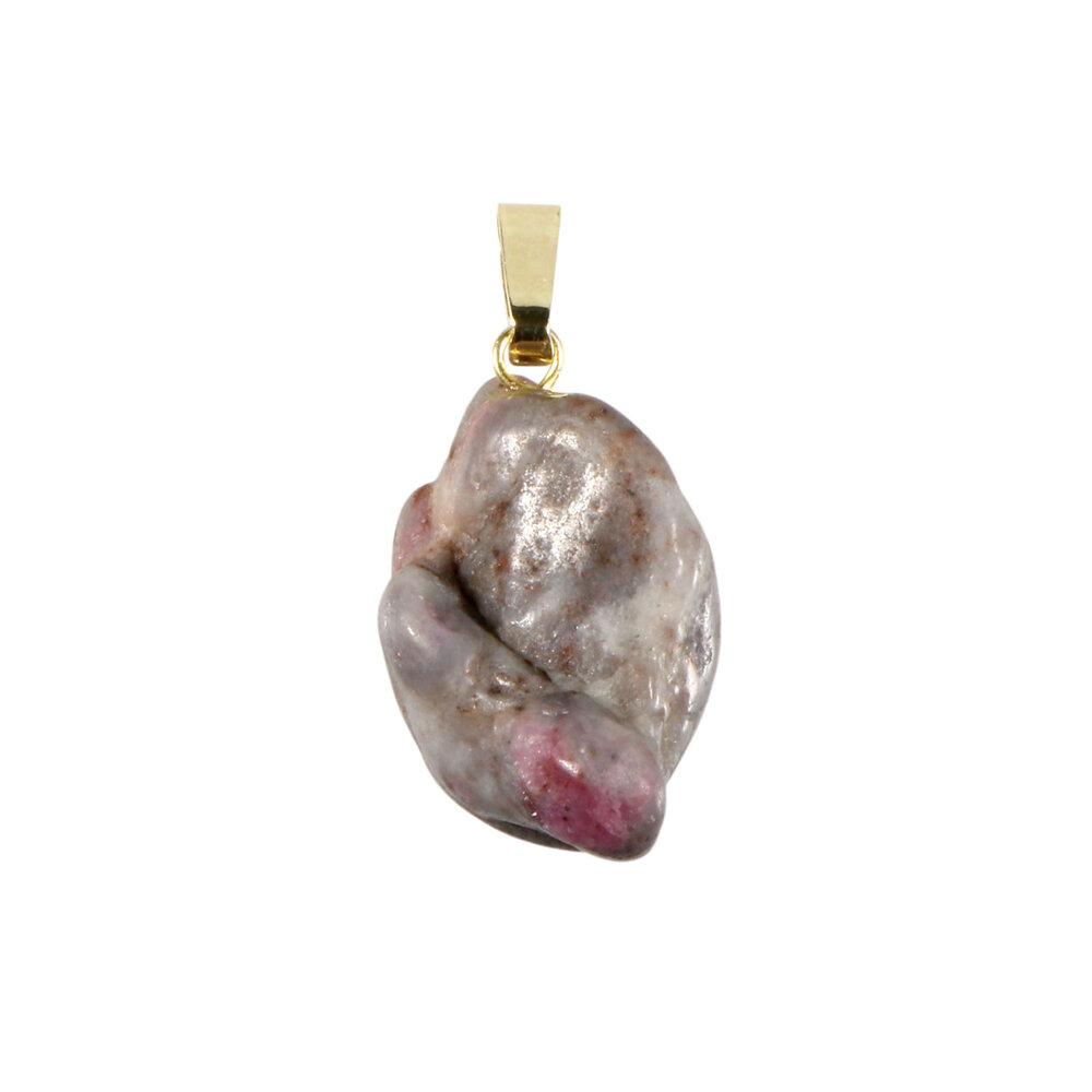 Tugtupiet hanger met 14k gouden oogje