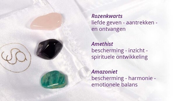 Altaartje "Verlies & Rouw" Boeddha met edelstenen Altaartje "Verlies & Rouw" Boeddha met edelstenen