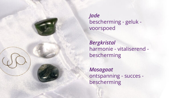 Armband geluk & voorspoed 18 cm | 8 mm kralen