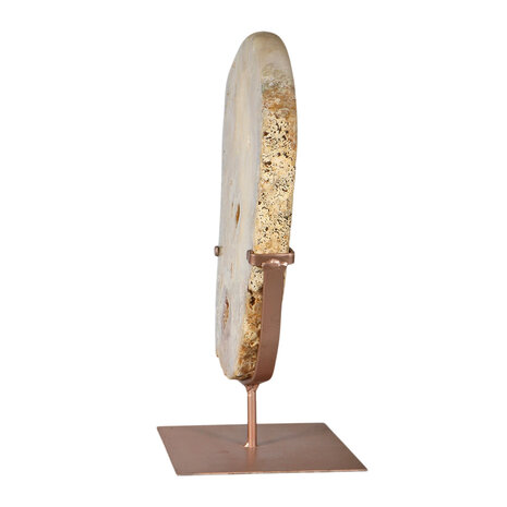 Amethist (roze) op standaard 28 x 24 x 2,5 cm | 4029 gram Amethist (roze) op standaard 28 x 24 x 2,5 cm | 4029 gram