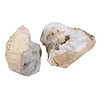 Bergkristal geode paar 22 x 20 x 15 cm | 7,07 kg Bergkristal geode paar 22 x 20 x 15 cm | 7,07 kg