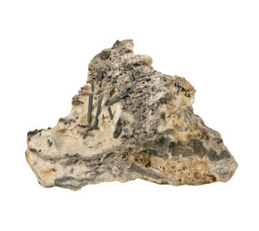 Antimoniet kristallen in calciet 22 x 17 x 13 cm | 2077 gram Antimoniet kristallen in calciet 22 x 17 x 13 cm | 2077 gram