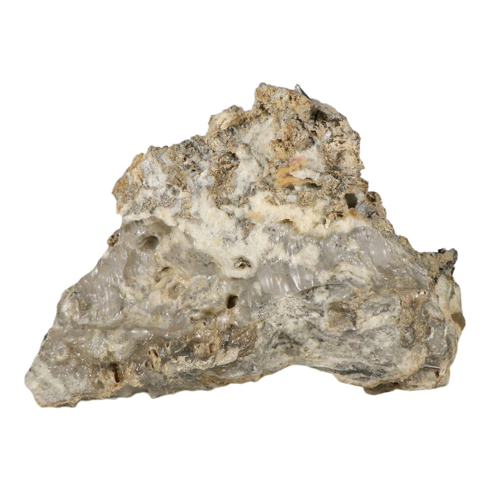 Antimoniet kristallen in calciet 22 x 17 x 13 cm | 2077 gram