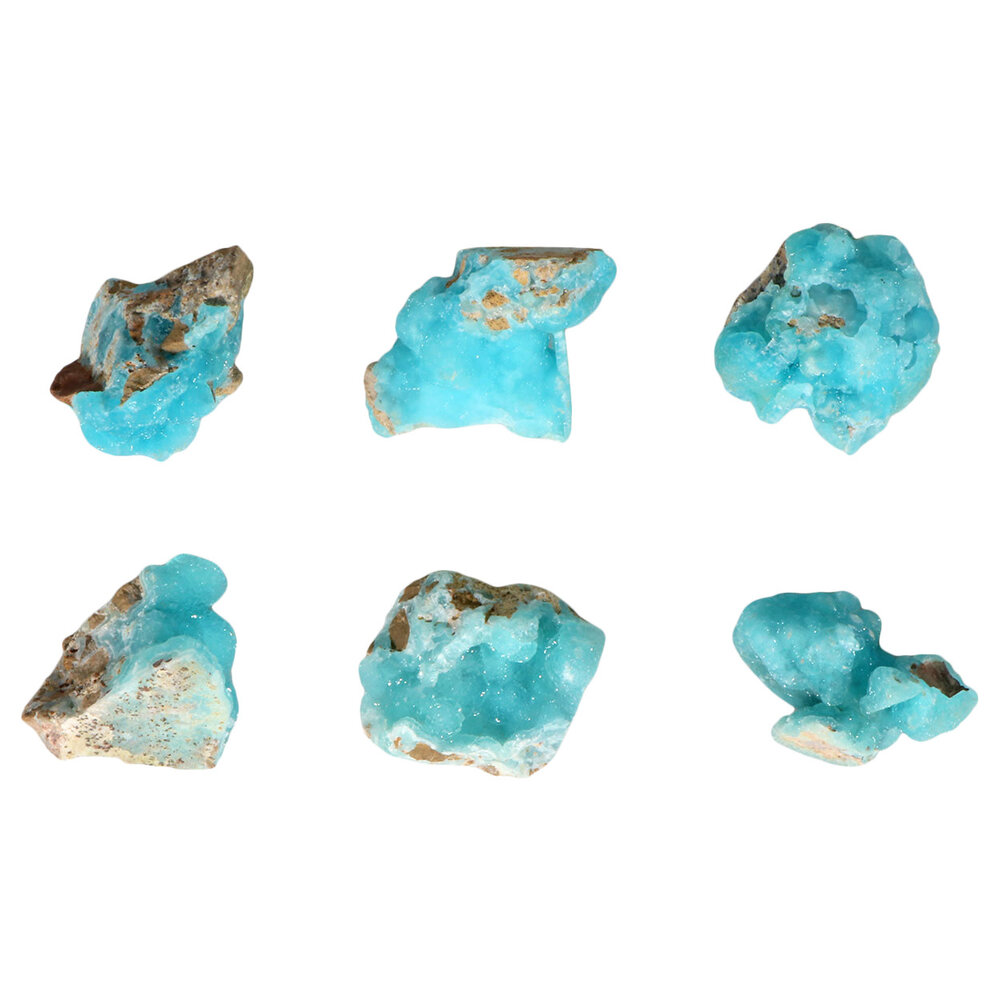 Smithsoniet (blauw) cluster 15 - 25 gram Smithsoniet (blauw) cluster 15 - 25 gram