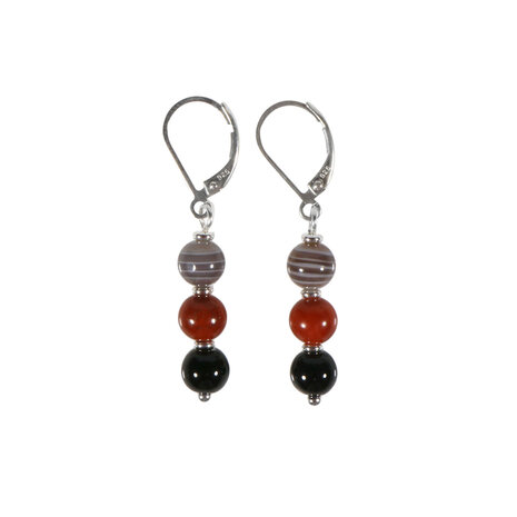 Zilveren oorbellen sterrenbeeld schorpioen Zilveren oorbellen sterrenbeeld schorpioen