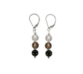 Zilveren oorbellen sterrenbeeld steenbok 6 mm