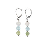 Zilveren oorbellen sterrenbeeld tweelingen 6 mm Zilveren oorbellen sterrenbeeld tweelingen 6 mm