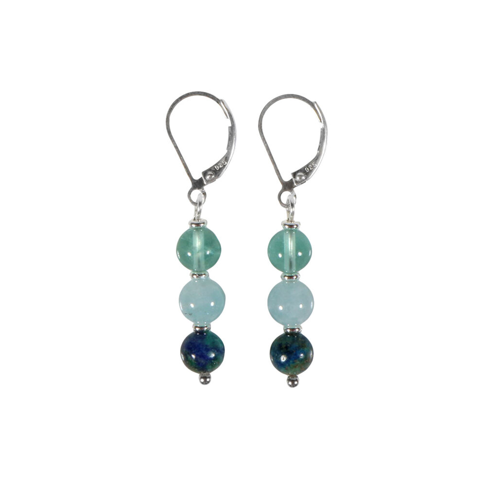 Zilveren oorbellen sterrenbeeld waterman Zilveren oorbellen sterrenbeeld waterman