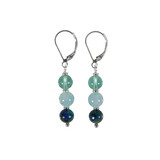 Zilveren oorbellen sterrenbeeld waterman 6 mm Zilveren oorbellen sterrenbeeld waterman 6 mm