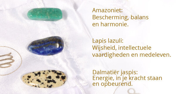 Zilveren oorbellen sterrenbeeld maagd 6 mm