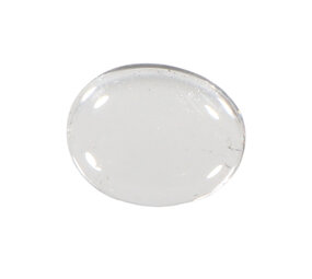 Bergkristal steen plat gepolijst klein Bergkristal steen plat gepolijst klein