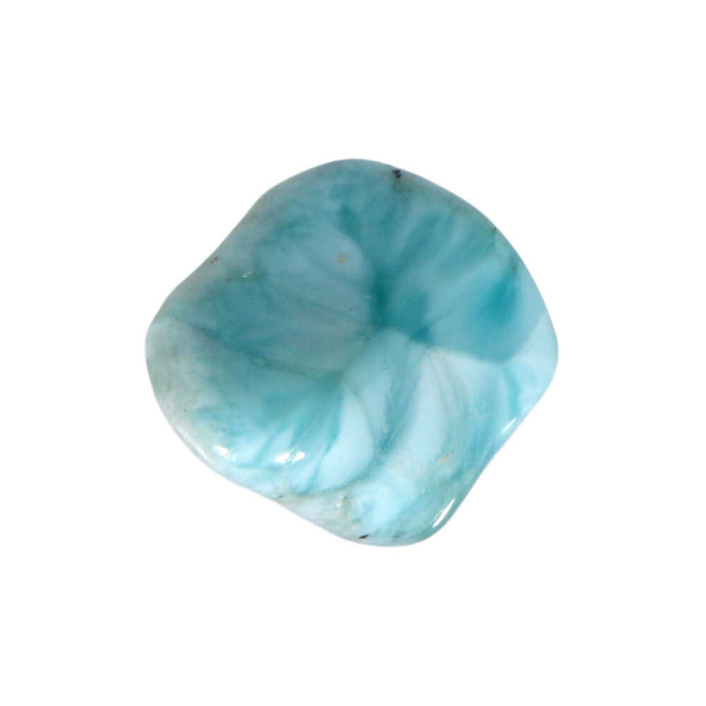 Larimar steen getrommeld 1 - 2 gram