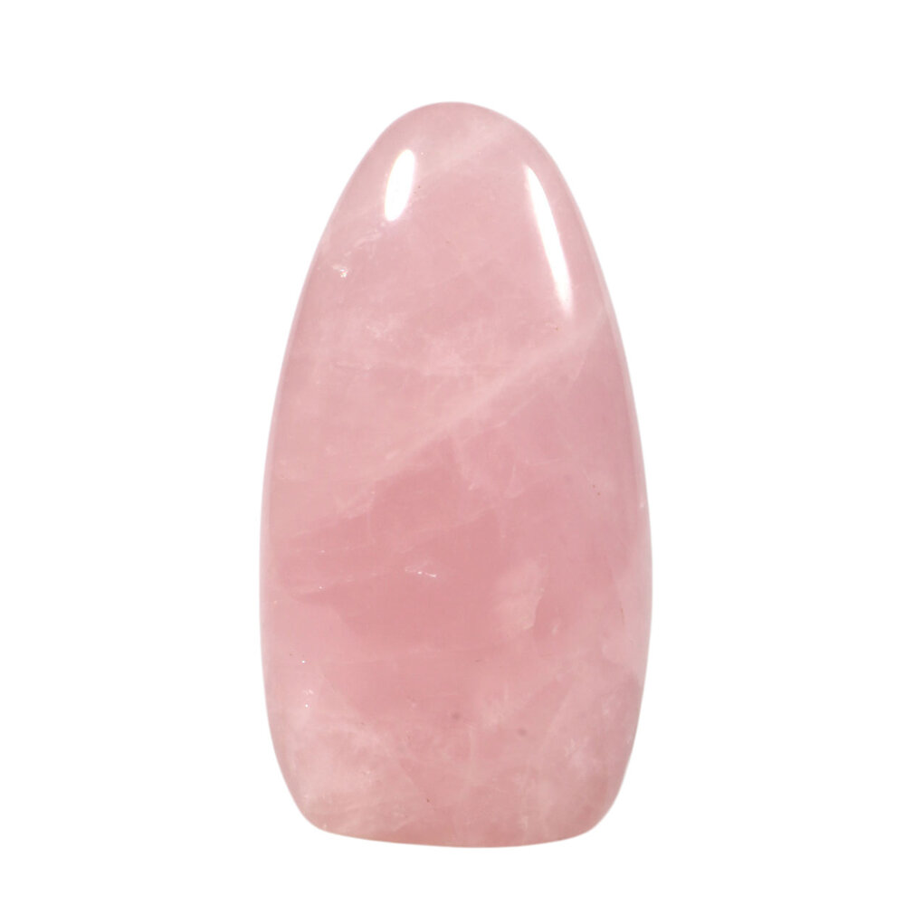 Rozenkwarts sculptuur 13,5 x 7 x 5 cm | 804 gram Rozenkwarts sculptuur 13,5 x 7 x 5 cm | 804 gram