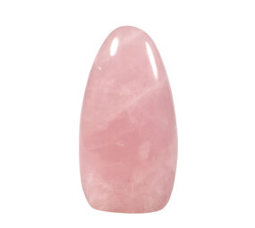 Rozenkwarts sculptuur 13,5 x 7 x 5 cm | 804 gram Rozenkwarts sculptuur 13,5 x 7 x 5 cm | 804 gram