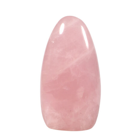 Rozenkwarts sculptuur 13,5 x 7 x 5 cm | 804 gram Rozenkwarts sculptuur 13,5 x 7 x 5 cm | 804 gram