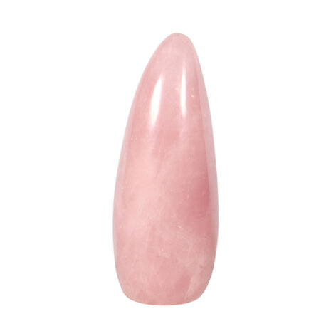Rozenkwarts sculptuur 13,5 x 7 x 5 cm | 804 gram Rozenkwarts sculptuur 13,5 x 7 x 5 cm | 804 gram