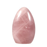 Rozenkwarts sculptuur 13 x 8 x 5,5 cm | 896 gram Rozenkwarts sculptuur 13 x 8 x 5,5 cm | 896 gram