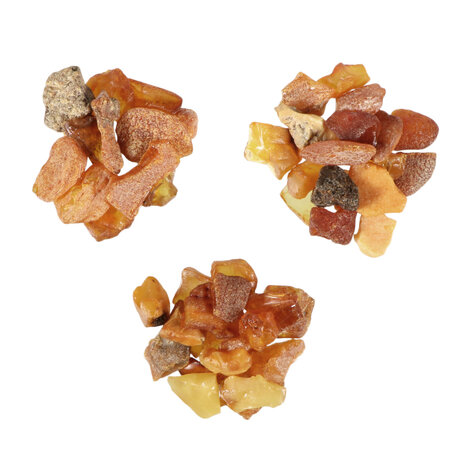 Barnsteen ruwe stukjes per 10 gram Barnsteen ruwe stukjes per 10 gram