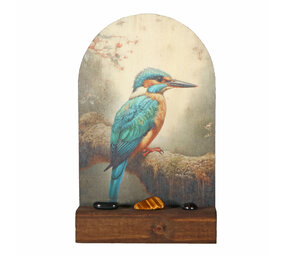 Altaartje "Kracht & Vertrouwen" ijsvogel met edelstenen Altaartje "Kracht & Vertrouwen" ijsvogel met edelstenen