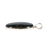 Zilveren hanger nuummiet | ovaal 3,6 x 2,2 cm Zilveren hanger nuummiet | ovaal 3,6 x 2,2 cm