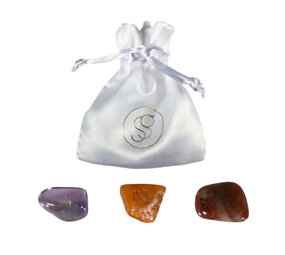 Edelsteen set positieve energie & levensvreugde Edelsteen set positieve energie & levensvreugde