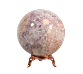Amethist (roze) bol 70 mm | 460 gram Amethist (roze) bol 70 mm | 460 gram