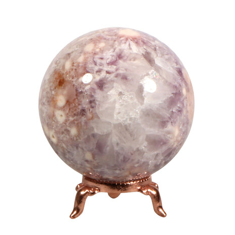 Amethist (roze) bol 70 mm | 460 gram Amethist (roze) bol 70 mm | 460 gram