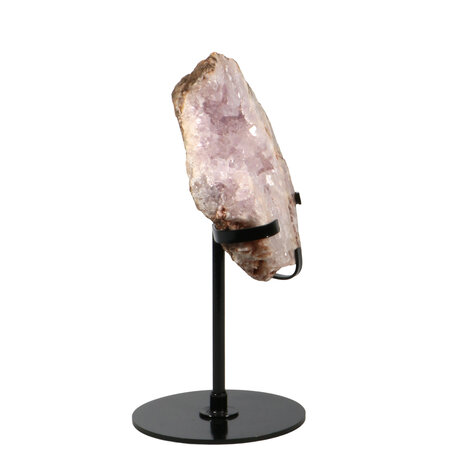 Amethist (roze) A-kwaliteit op standaard 10,5 x 7,5 x 2,5 cm | 405 gram Amethist (roze) A-kwaliteit op standaard 10,5 x 7,5 x 2,5 cm | 405 gram