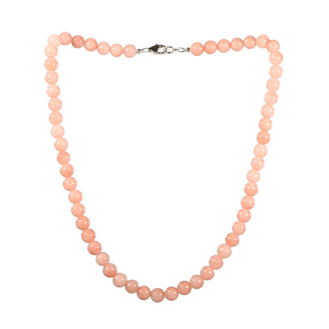 Morganiet ketting 8 mm kralen Morganiet ketting 8 mm kralen