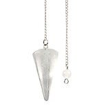 Bergkristal pendel facet klein