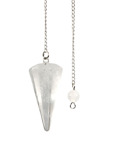 Bergkristal pendel facet klein Bergkristal pendel facet klein