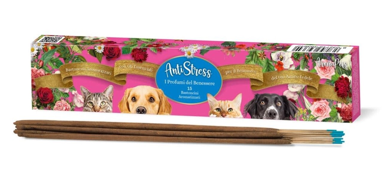 Anti-stress | Wierook voor dieren | 15 stokjes Anti-stress | Wierook voor dieren | 15 stokjes