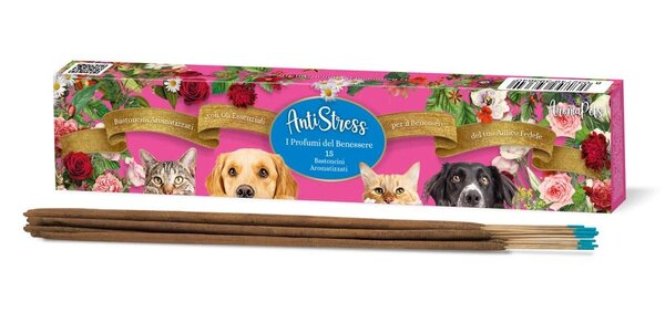 Anti-stress | Wierook voor dieren | 15 stokjes Anti-stress | Wierook voor dieren | 15 stokjes