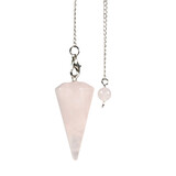 Rozenkwarts pendel facet klein