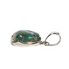 Zilveren hanger gem silica | druppel 2 x 1,5 cm Zilveren hanger gem silica | druppel 2 x 1,5 cm