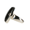 Zilveren ring nuummiet maat 16 1/2 | ovaal 2,2 x 1,5 cm Zilveren ring nuummiet maat 16 1/2 | ovaal 2,2 x 1,5 cm