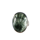 Zilveren ring serafiniet maat 17 | ovaal 2,2 x 1,6 cm