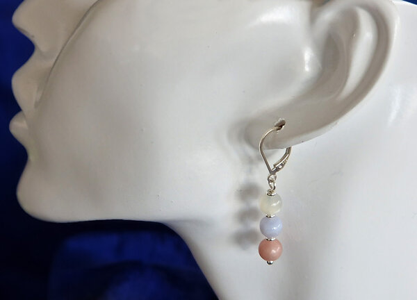 Zilveren oorbellen sterrenbeeld kreeft 6 mm