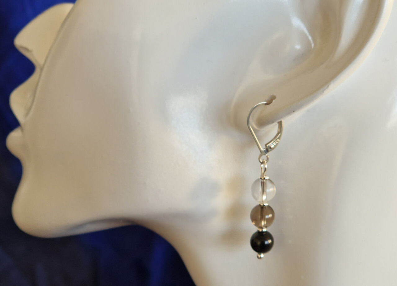 Zilveren oorbellen sterrenbeeld steenbok 6 mm