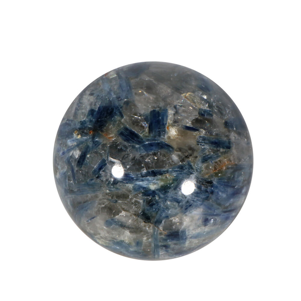 Kyaniet (blauw) bol 54 mm | 261 gram Kyaniet (blauw) bol 54 mm | 261 gram