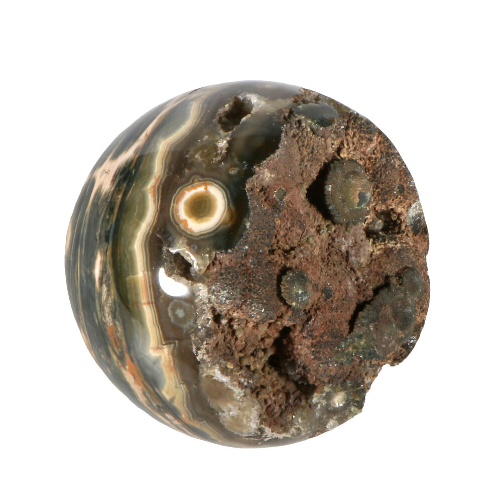 Jaspis (oceaan) bol 70 mm | 415 gram Jaspis (oceaan) bol 70 mm | 415 gram