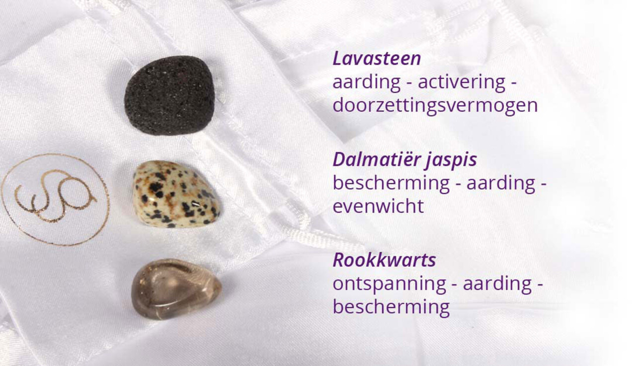 Zilveren hanger aarden & reinigen 6 mm kralen Zilveren hanger aarden & reinigen 6 mm kralen