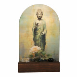 Altaartje "Bescherming" Boeddha met edelstenen