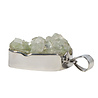 Zilveren hanger apofylliet (groen) | freeform ruw 3,1 x 2,5 cm Zilveren hanger apofylliet (groen) | freeform ruw 3,1 x 2,5 cm