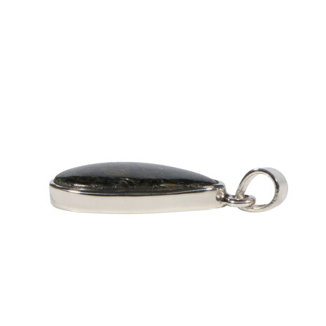 Zilveren hanger nuummiet | druppel 2,8 x 1,7 cm Zilveren hanger nuummiet | druppel 2,8 x 1,7 cm