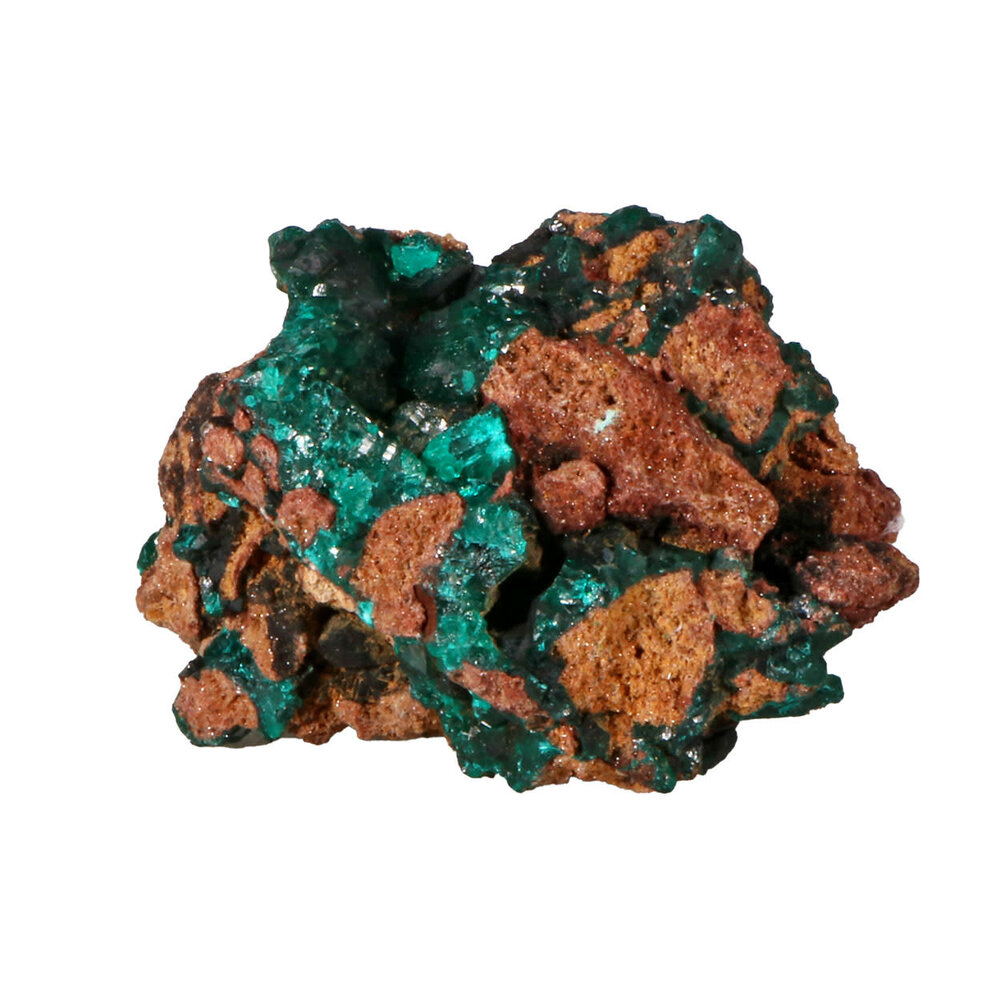 Dioptaas A-kwaliteit cluster 8 x 6 x 4,5 cm | 133 gram Dioptaas A-kwaliteit cluster 8 x 6 x 4,5 cm | 133 gram