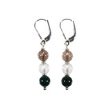 Zilveren oorbellen genezing 6 mm kralen Zilveren oorbellen genezing 6 mm kralen