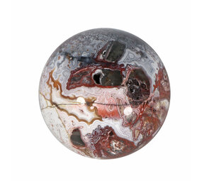 Agaat (kant) bol 66 mm | 363 gram Agaat (kant) bol 66 mm | 363 gram